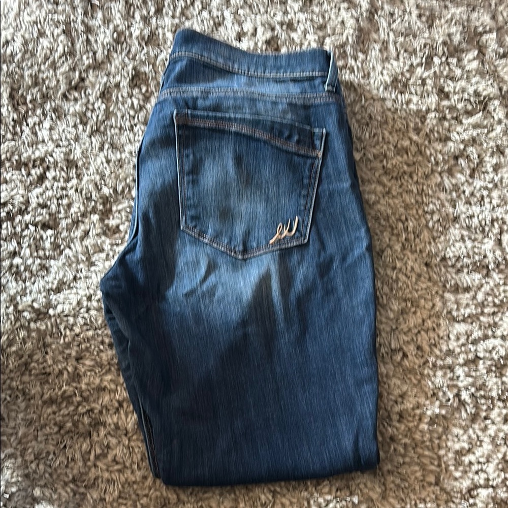 Express Dark Blue Skinny Jeans